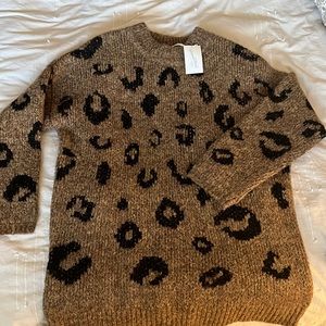 Universal Thread Animal Print Sweater